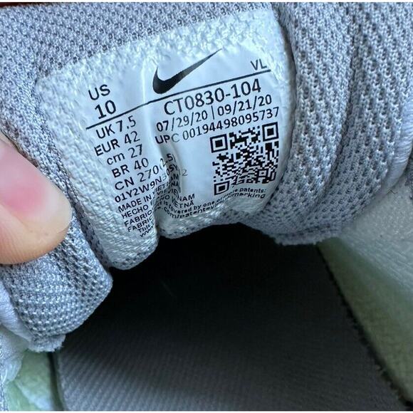 Nike Lunar Hyperdiamond 3 Pro Softball Cleats w/ Pitchers Tuff Toe White Sz 10 - Picture 7 of 7